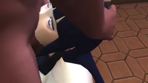 Hinata deepthroat