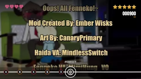 Beat Banger - Oops, All Fenneko!~ mod 100% Combo