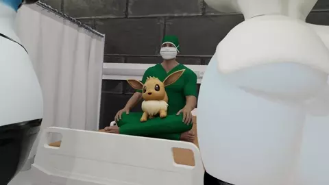 Nurses Gardevoir (Shikanoko Nokonoko Koshitantan Meme)