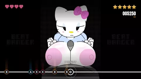 Beat Banger - Hello Kitty V2 mod 100% Combo