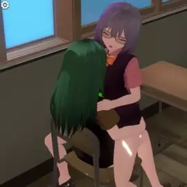 Yuri in the Classroom, stradling