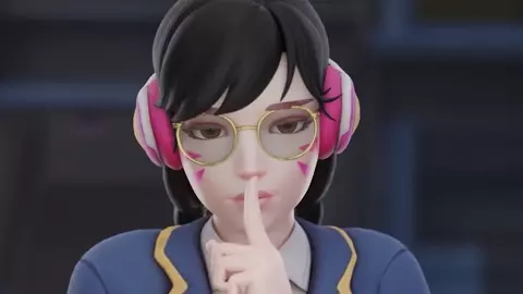 Queens Of Overwatch - Dva and Widowmaker