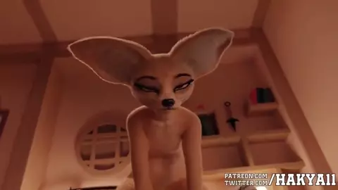 Male Zebra x Female Fennec (Voice-Acted Edit) by Hakya11