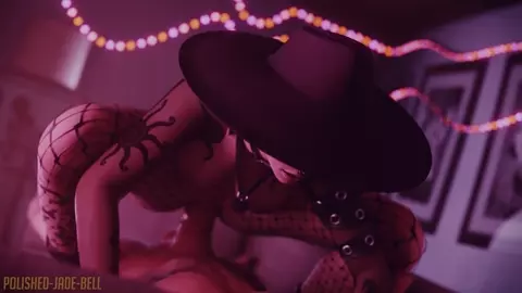 Phaedra Sleepover [White][Polished-Jade-Bell][4K]