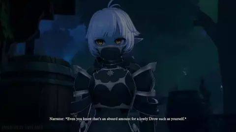 Drow BG3 [Sound effect/No VA][Anna Anon]