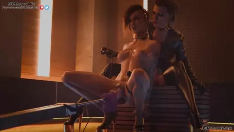 Judy Alvarez Takes On Meredith's New Toy [Gifdoozer]