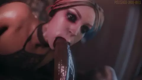 Harley Can't Get Enough [Blacked][Polished-Jade-Bell][4K]