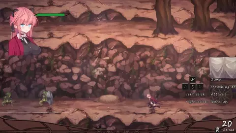 Vivi and the magical island - Vivi attacked by goblins.