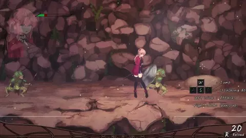 Vivi and the magical island - Vivi attacked by goblins.