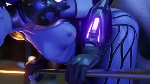 Widowmaker railed by Horse [TheBartender]
