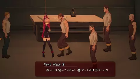 Vivi and the magical island - Vivi lost, and she got gangbanged by bandits.