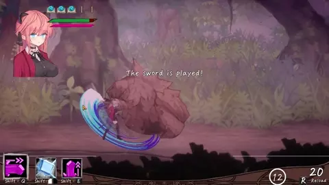 Vivi and the magical island - Vivi mating pressed by mud monster.