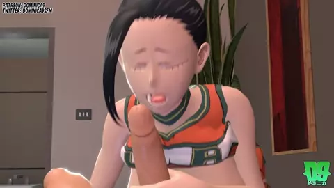 Momo Fucks a Hero for his Birthday