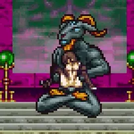 Shanoa Captured By Black Formor Goat (raravista)