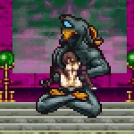 Shanoa Captured By Black Formor Goat (raravista)