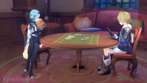 Eula fell asleep [lyusfyuring]