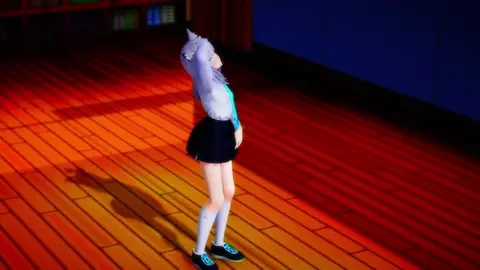 Good night Kiss  Sunaookami Shiroko