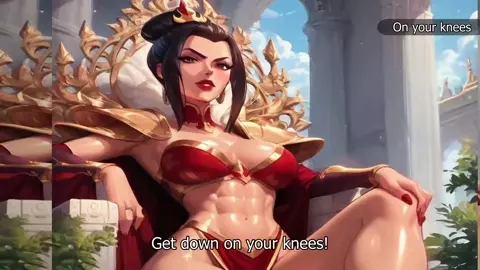 Azula makes you beg for mercy! Sounding/Wax play/Anal