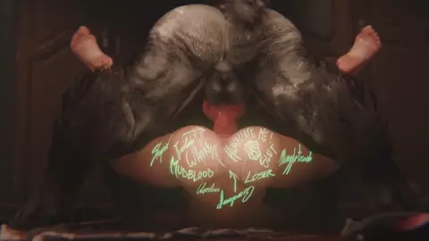 Hermione & Werewolf [Bodywritings + Cum Covered] [Zmsfm]