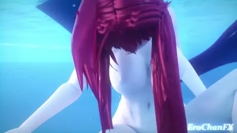 Rias Gremory POV underwater riding cowgirl