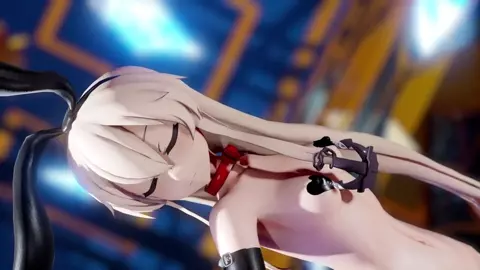 Shimakaze - Din Don Dan [MMD R18] Moneko