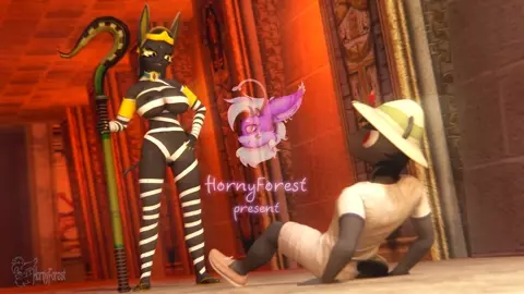 (HornyForest) Anubis Animation