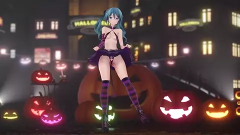 Miku - Happy Halloween - Dance and Sex