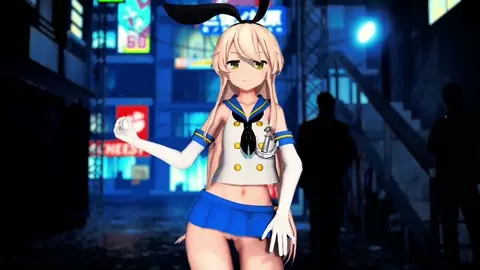 Shimakaze - Chocolate Cream [MMD R18] GenesisMMD