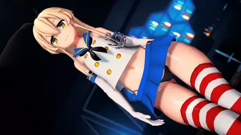 Shimakaze & Amatsukaze - Next Level [MMD R18] GenesisMMD