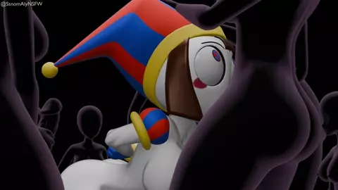 [SsnomALy]"Pomni and the Basement Creatures" -Scene 1/?