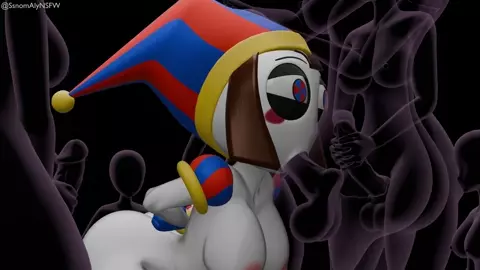 [SsnomALy]"Pomni and the Basement Creatures" -Scene 1/?