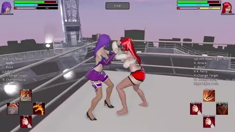 HR2 PvP - Ellie Vs Erin - first match