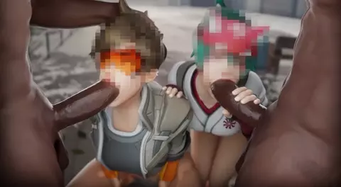 Kiriko & Tracer [Blacked][Aphy3D] Censored