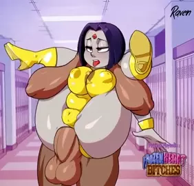 Raven Get's Her Ass Stretched