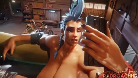 overwatch futas part 2 (junker queen)