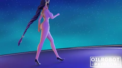 Genshin Impact Raiden Ei Sex and Dance Conqueror 4K MP4 VIDEO Hentai MMD 3D