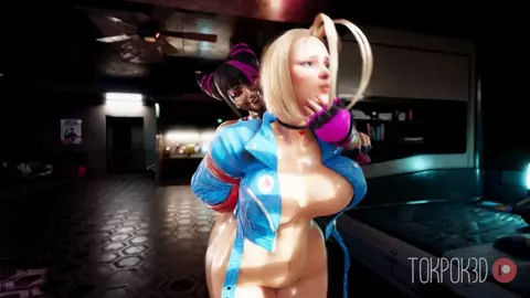 Cammy + Juri(Part 1)[TokPok3D]