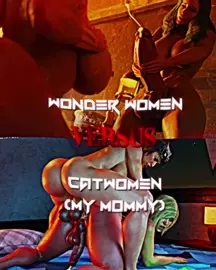 (Futa) Catwomen vs WonderWomen (WIS)