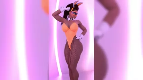 Lexxx's TikTok Bunny Dance!(Textless/no UI version) - Poker Face