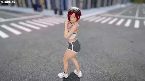 RWBY Ruby Dancing (Tomboy)