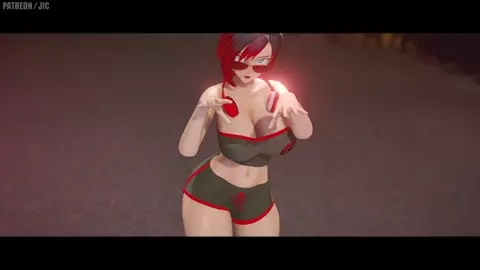 RWBY Ruby Dancing (Baddie)