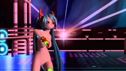 Hatsune Miku Nude Dance - Satisfaction
