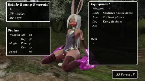 Eclair's Mystery Hentai Dungeon: Squeeze Semen Forest Part 1 [Seven Rord Junction]