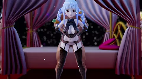 (Mel, Aqua, Shion & Pekora) Orgy Party (Lingerie) [ブラン]