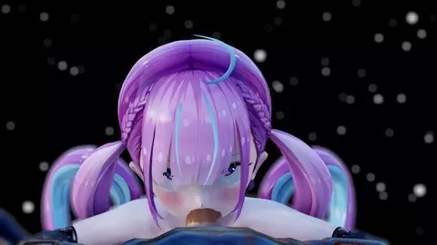 (Aqua, Mel & Pekora) Orgy Party (Lingerie Outfit) [ブラン]