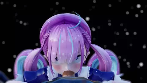 (Aqua, Mel & Pekora) Orgy Party (Maid Outfit) [ブラン]