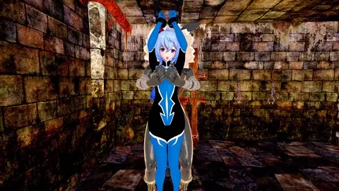 Transform into Ganyu and Keqing, who were defeated and raped by the hilichurls