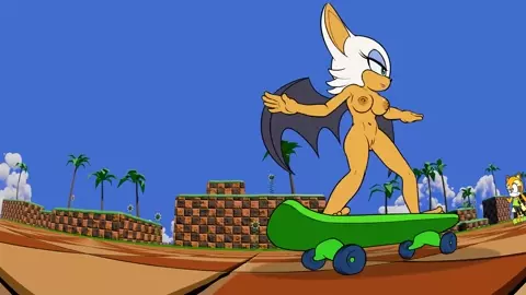 Rouge in Bart Meme