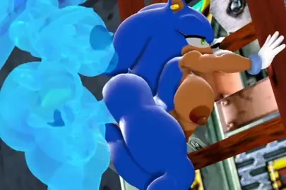 Futa Chaos on Fem Sonic