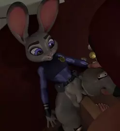 Deadpool gives Judy Hopps Maximum effort Longer No sound